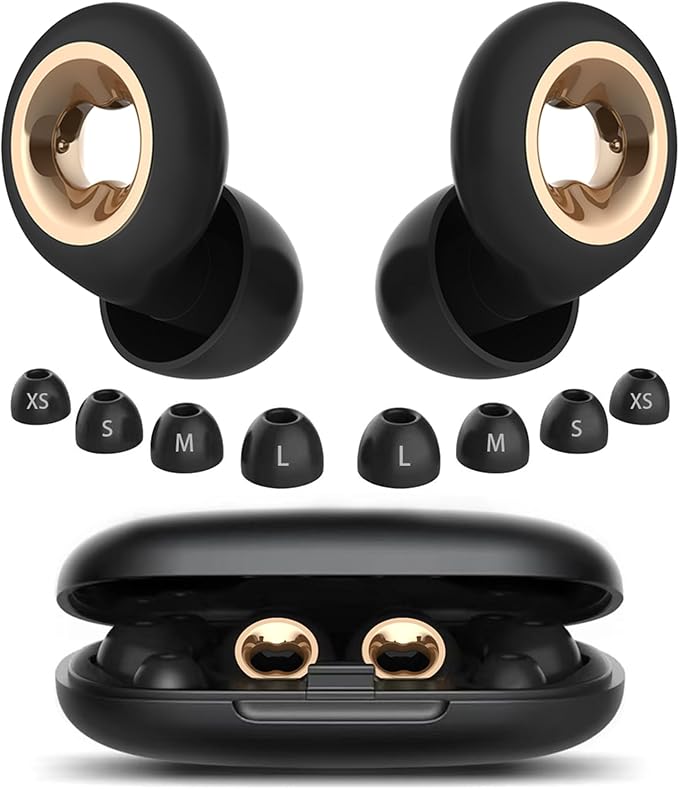 Ear Plugs for Sleeping Noise Cancelling: 45db Ultra-Comfy Reusable by PATNRAB