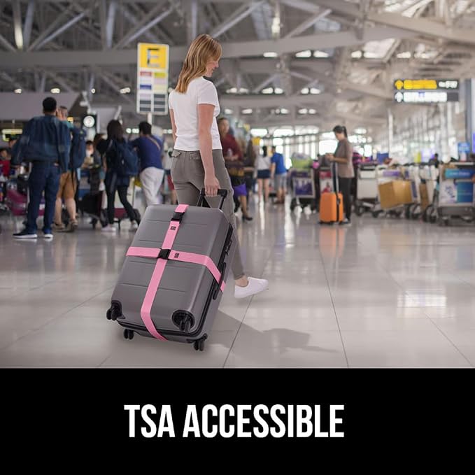 GORILLA GRIP Heavy Duty Adjustable Luggage Straps - Image 9