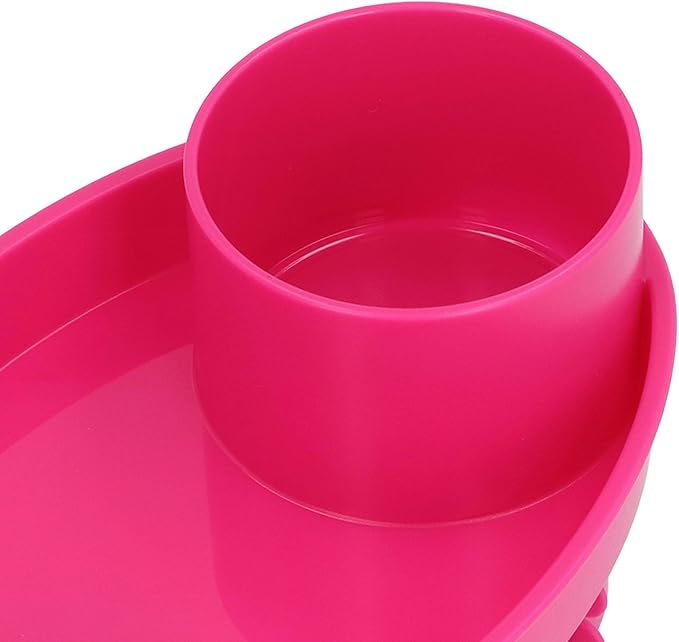 Car Seat Snack Tray, Convenient Toddler Road Trip Essentials Food Plate Cup - Image 9