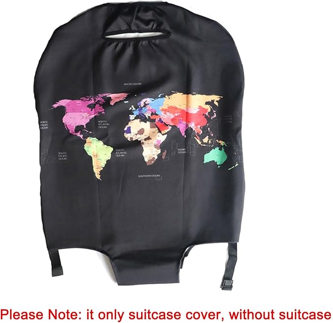 MosaiRudo Thicker Luggage Cover Elastic Suitcase Cover Protector Fits 18-32 - Image 2