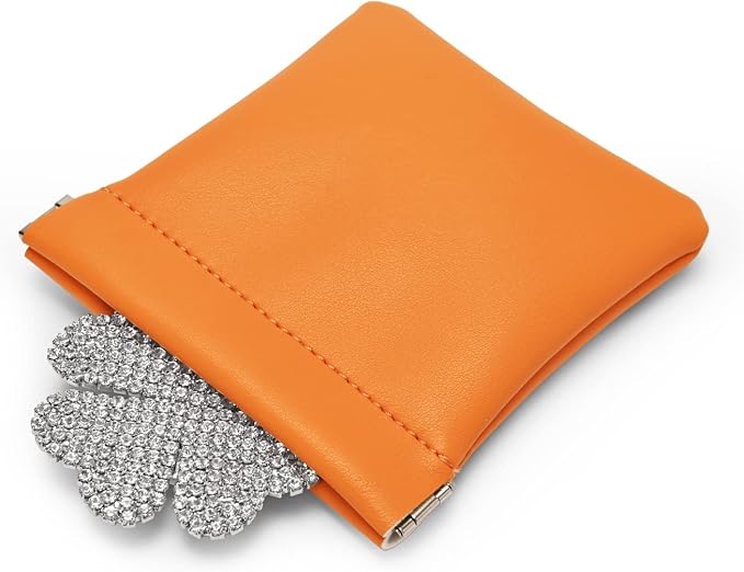 PU Leather Jewelry Travel Bag Leather Jewelry Pouch Christmas, Wedding Party by Woodten