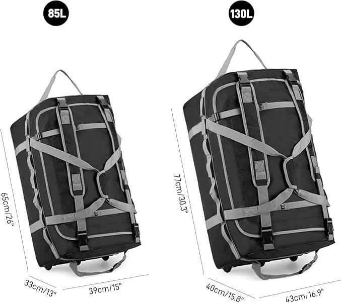 Foldable Rolling Duffle Bag - Image 7