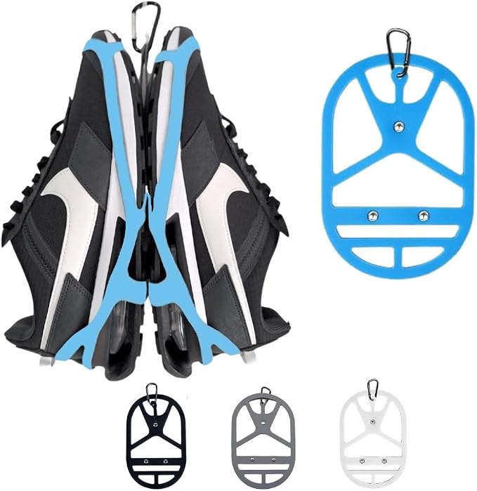 Shoe Holster For Backpack with Clip Hanger. Footwear Holder with Clip for by SPLANDIN