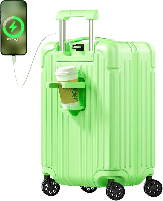 Krute Carry on Luggage 20 Inch Suitcases by Krute