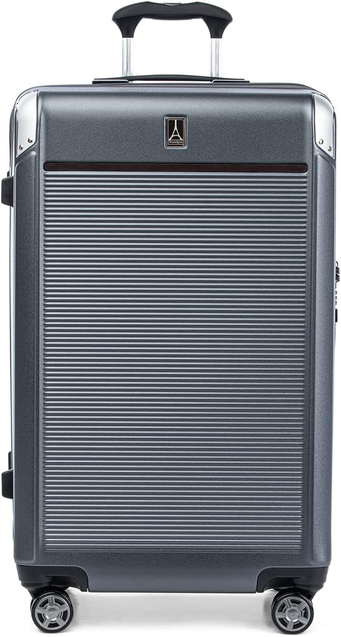 Travelpro Platinum Elite Hardside Expandable Checked Luggage, 8 Wheel Spinner by Travelpro