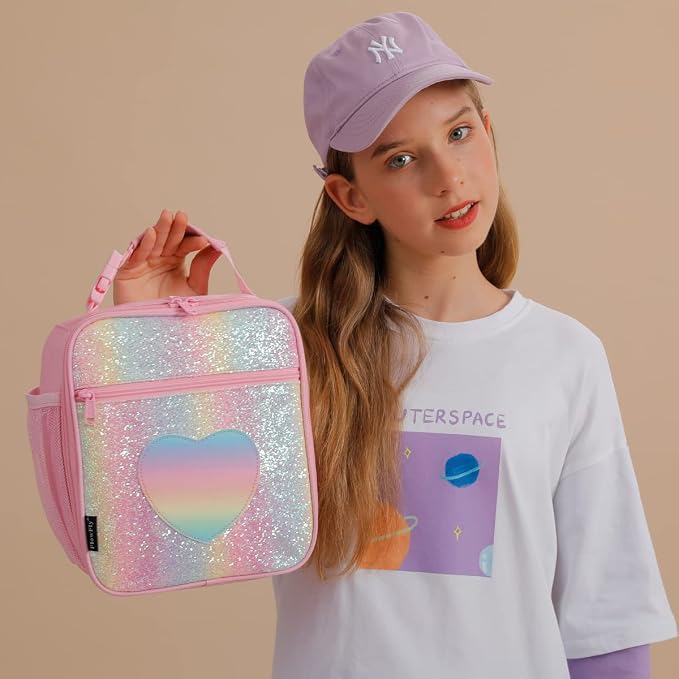 FlowFly Kids Lunch box Insulated Soft Bag Mini Cooler Back to School Thermal - Image 5