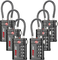 Forge TSA Approved Luggage Locks 4 Digit Combination TSA Travel Locks by Forge