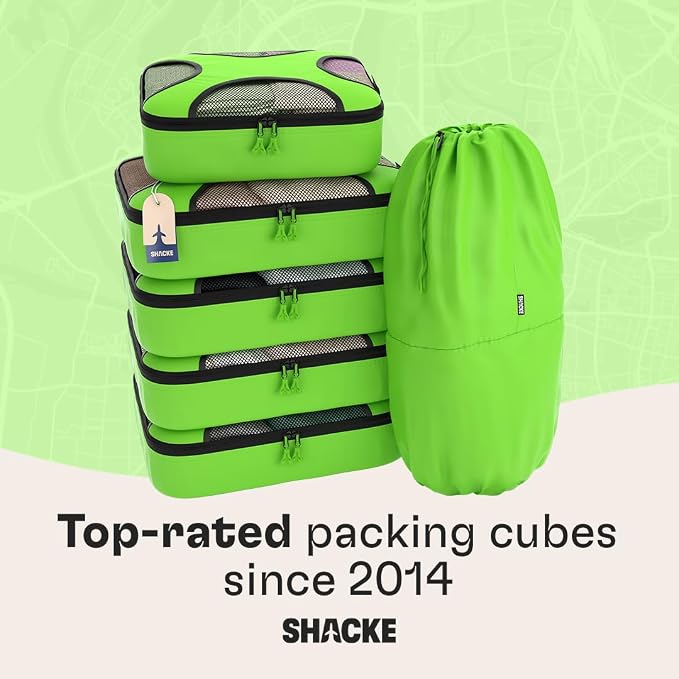 Shacke 6 Set Packing Cubes for Travel - Image 8