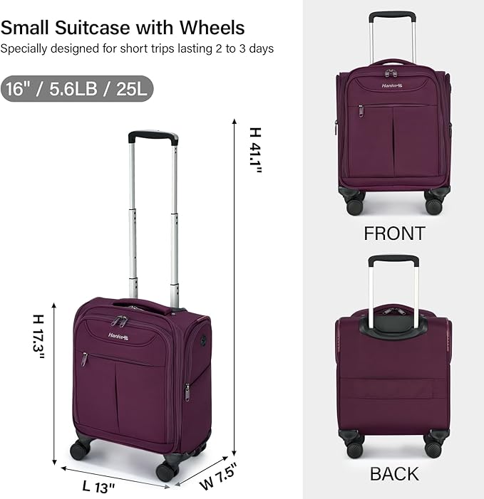 Hanke Underseat Carry On Luggage - Image 2