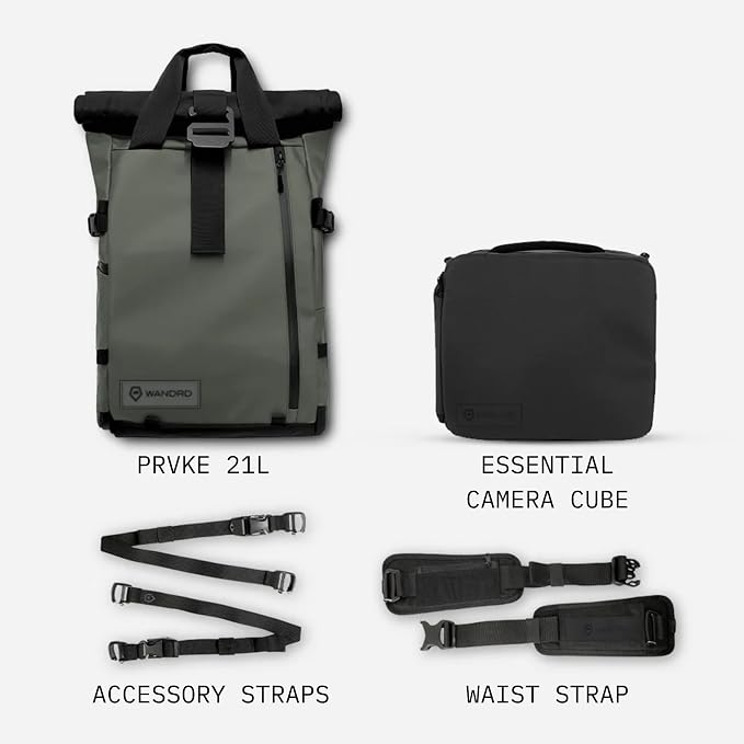 WANDRD PRVKE 21L, V3 Photography Bundle: Weather-Resistant Travel & Camera - Image 2