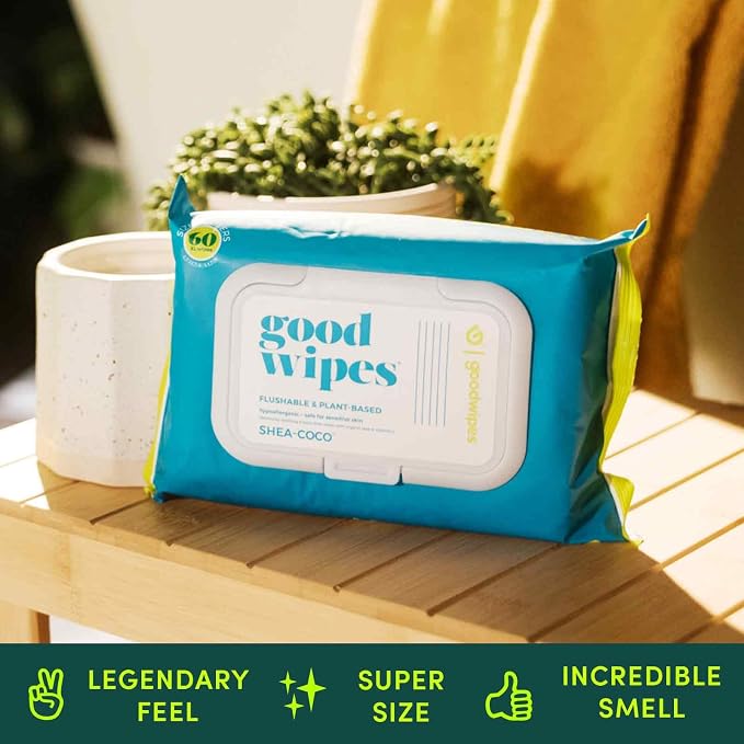 Goodwipes Flushable Butt Wipes - Image 3