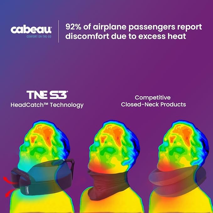 Cabeau Travel Neck Pillow for Airplanes – The Neck’s Evolution, TNE S3 – - Image 3