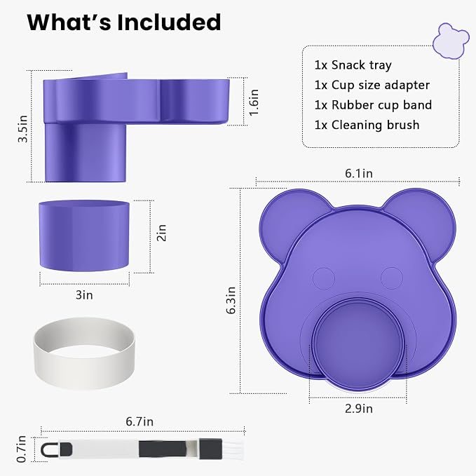 BlueOrigin Car Seat Snack Tray - Image 7