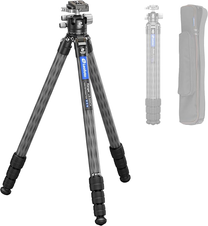 71" Carbon Fiber Travel Tripod by Leofoto