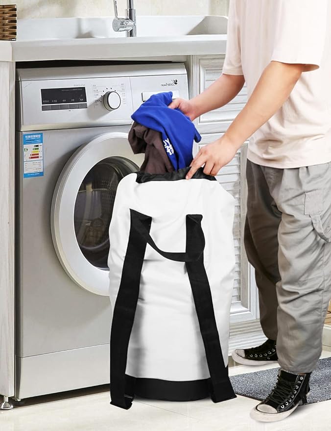 Dalykate Backpack Laundry Bag, Laundry Backpack - Image 7
