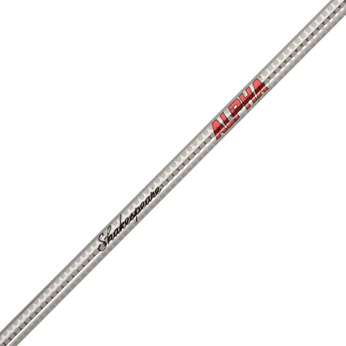 Shakespeare Alpha Medium 6' Low Profile Fishing Rod and Bait Cast Reel Combo - Image 3