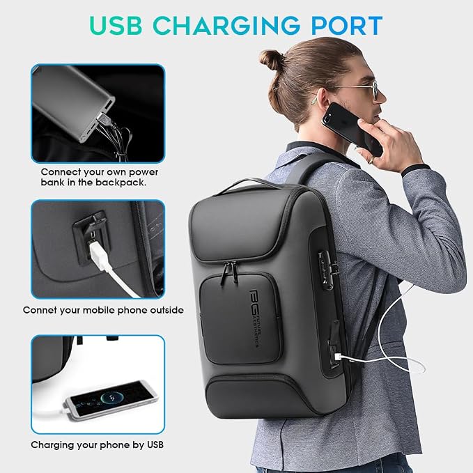 BANGE Business Laptop Backpack Fit - Image 5
