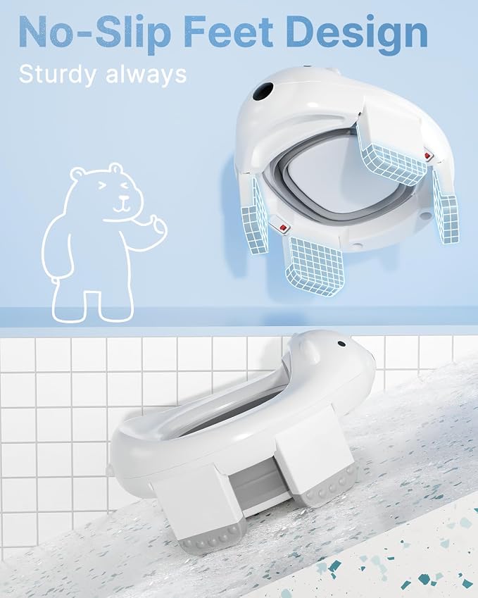 2 In 1 Portable Potty Seat, Travel Potty Seat - Image 6