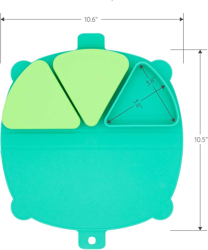 On-The-Go Snack Mat – Baby Silicone Travel Dining Placemat – Portable Silicone - Image 15