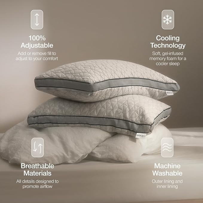 Coop Home Goods Eden Bed Pillow Queen Size - Image 5