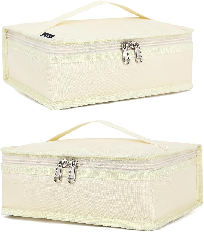 FlowFly Small Insulated Lunch box Portable Soft Bag Mini Cooler Thermal Meal - Image 7