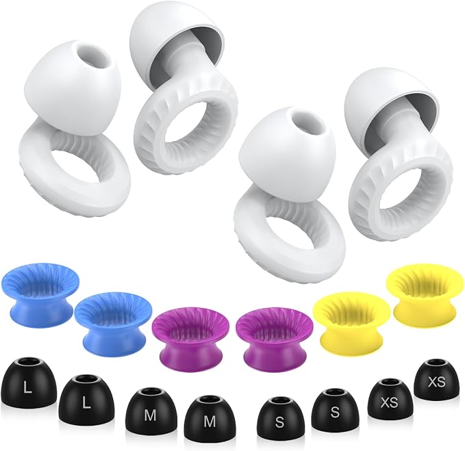 Ear Plugs for Sleeping Noise Cancelling -30dB, Deep Focus, Hearing Protection by SIXTHGU