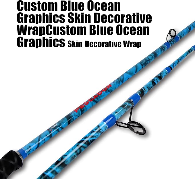 Fiblink 2-Piece Boat Conventional Fishing Rod Portable Spinning/Casting Rod - Image 5