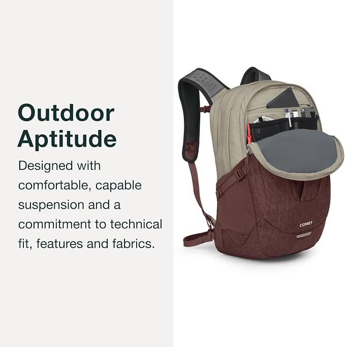 Osprey Comet Laptop Backpack, Atlas Blue - Image 5