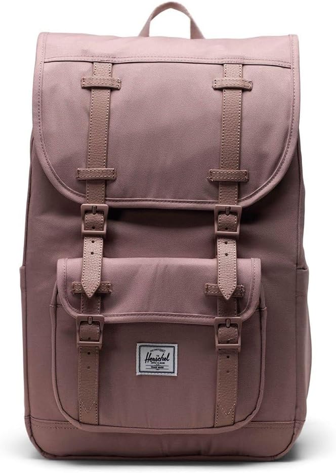 Herschel Supply Co. Little America Mid, Ash Rose, One Size - Image 4