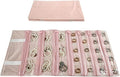 Travel Jewelry Roll Bag Portable Organizer Pouch by SCIKHEFT