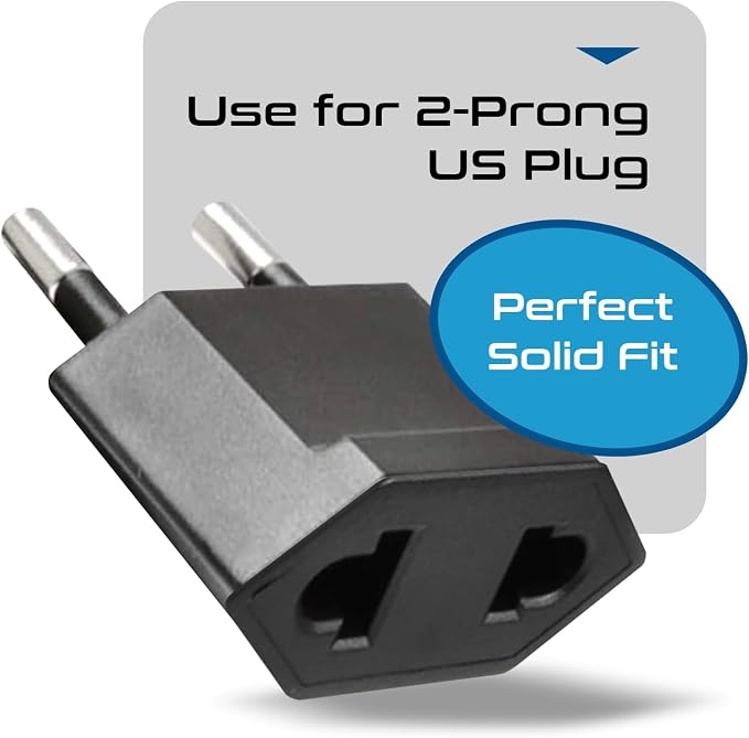 Ceptics USA, Canada to European Plug Adapter - Image 5