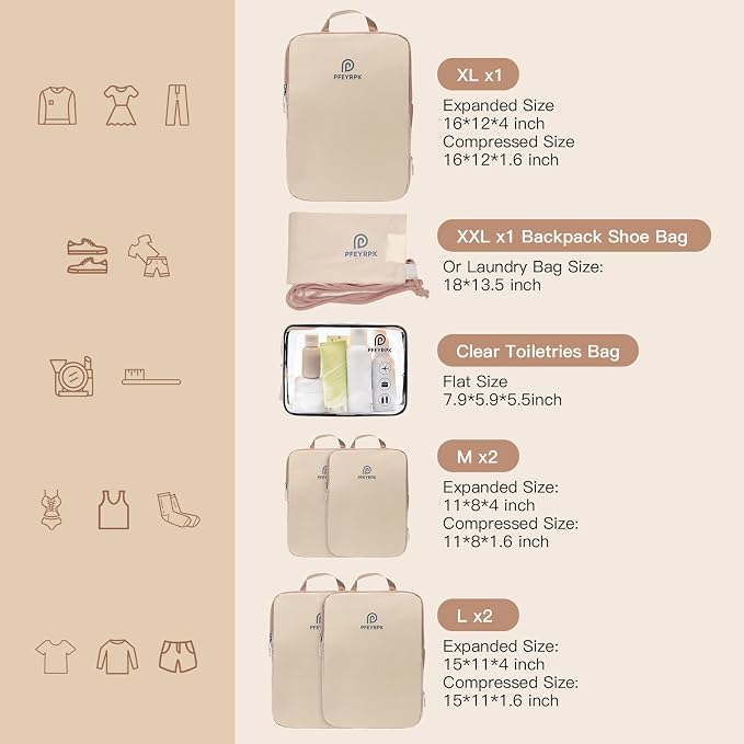 Lightweight Compression Packing Cubes - Image 2