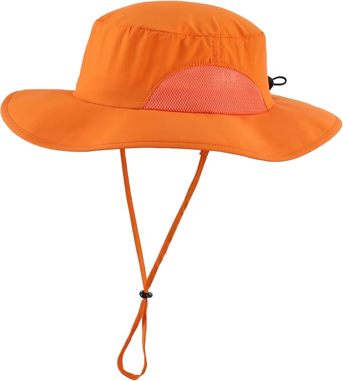 Home Prefer UPF50+ Mens Sun Hat Wide Brim Fishing Hat by HomePreferHatsCaps