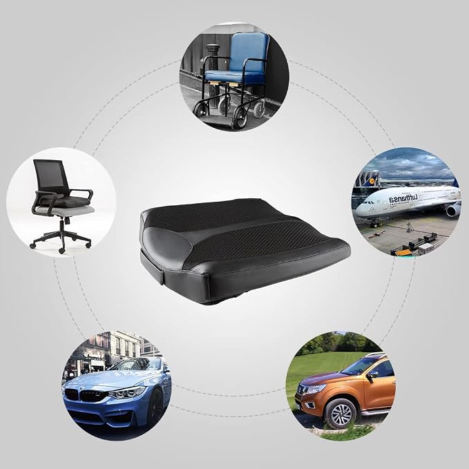 Car Memory Foam Heightening Front Seat Cushion - Image 9
