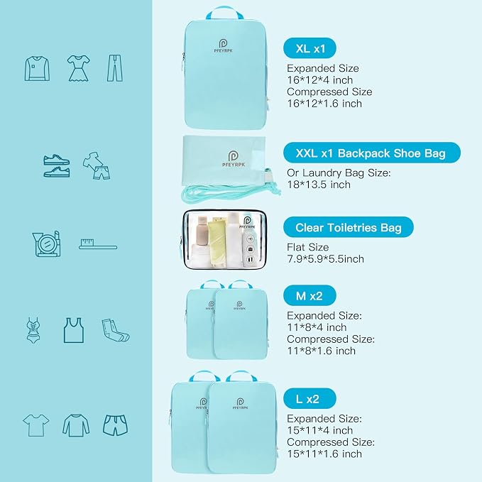 Lightweight Compression Packing Cubes - Image 3