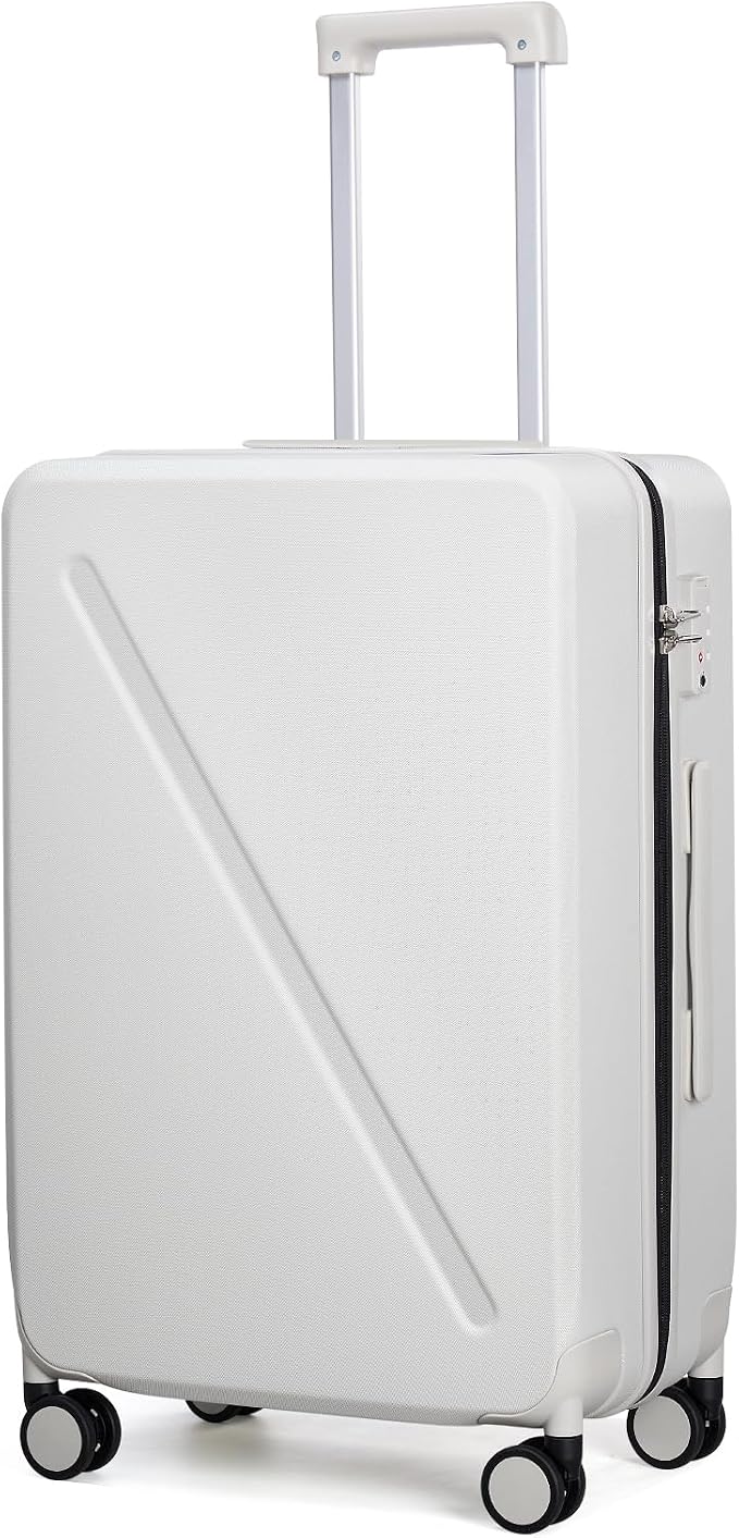 MILADA Checked Luggage, 24 Inch Suitcases by MILADA