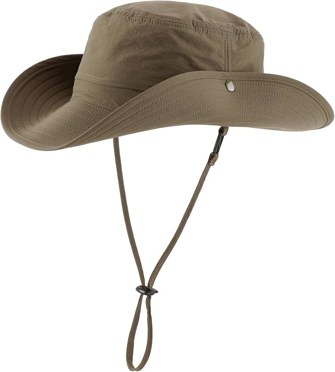 Connectyle Sun Hat for Men Women Outdoor UV Protection Safari Hat for Fishing - Image 2