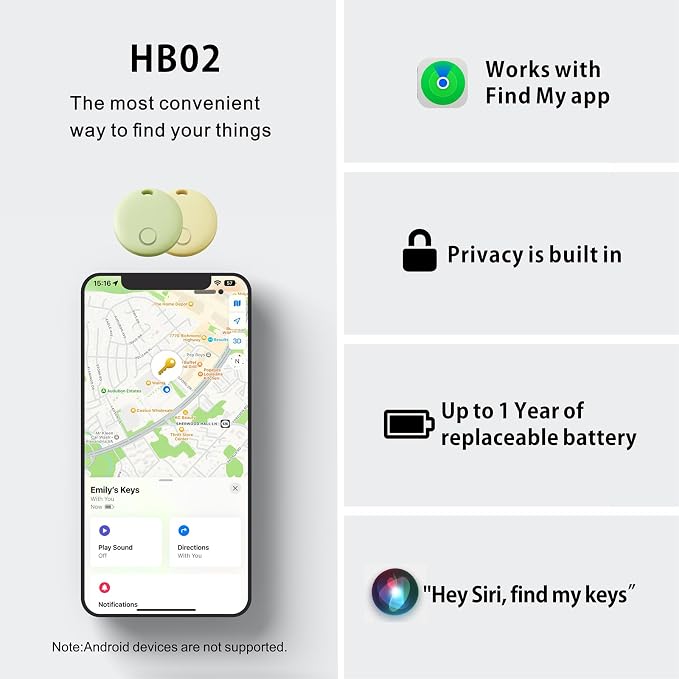 Reyke Smart Tag, Air Tracker Luggage Tracker, Works - Image 7