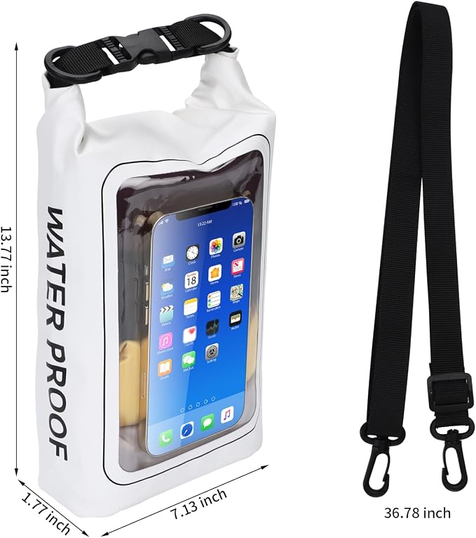 IP68 Waterproof Dry Bag, 2L - Image 2