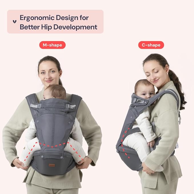 BabbleRoo Grow Carrier – 6-in-1 Baby Carrier - Image 2