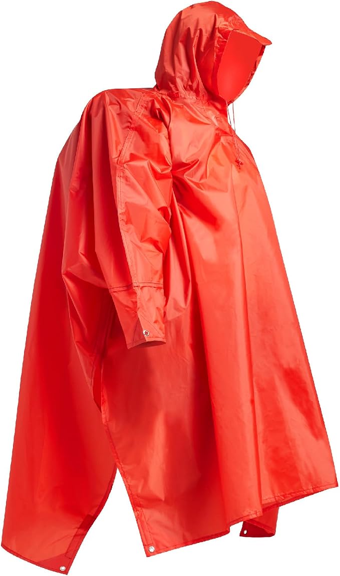longsinger Hooded Rain Poncho for Adult by LONGSINGER