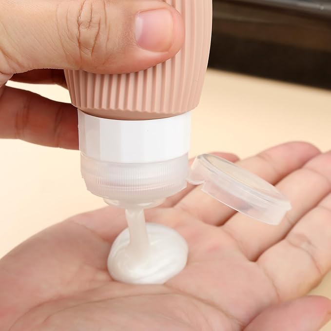 16 Pack Travel Bottles Set, TSA Approved Leak Proof Silicone Squeezable - Image 4