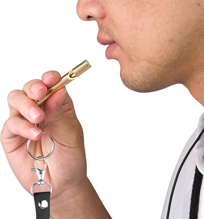 Emergency Whistle, High Pitch Double Tubes - Image 5