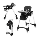 JOYMOR Foldable Baby High Chair, 4 in 1 Convertible Highchair by JOYMOR