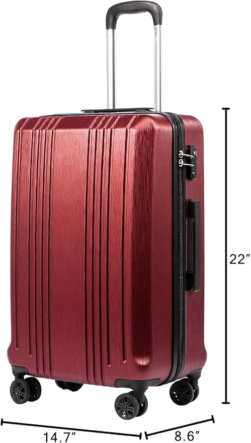 Coolife Luggage Suitcase PC+ABS - Image 5