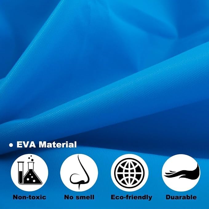Opret 2 Pack Raincoats for Adults Reusable, EVA Rain Ponchos Lightweight Rain - Image 4