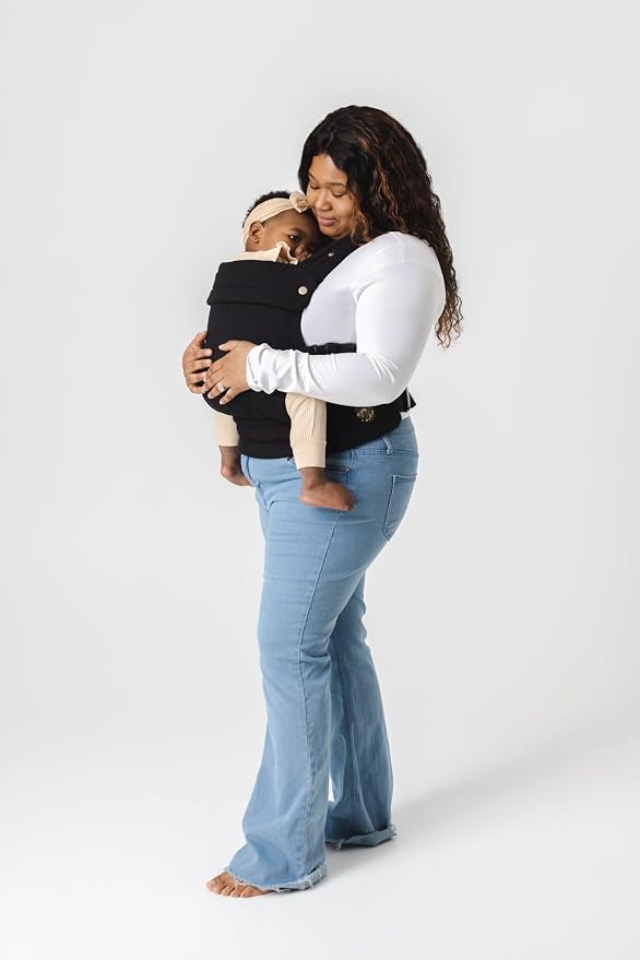 Mabē Monarch Ergonomic Baby Carrier – Premium Cotton Soft Structured Newborn to - Image 3
