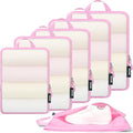 BAGAIL 6 Set Ultralight Compression Packing Cubes Packing Organizer by BAGAIL
