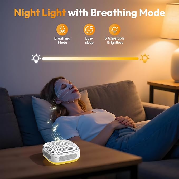 Portable Sound Machine for Travel, Mini Noise Machine - Image 4