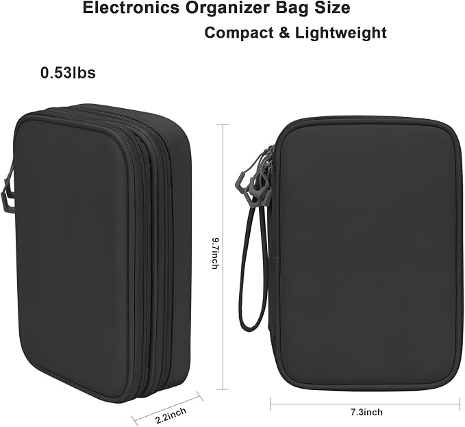 DDgro Travel Electronic Accessory Organizer - Image 2